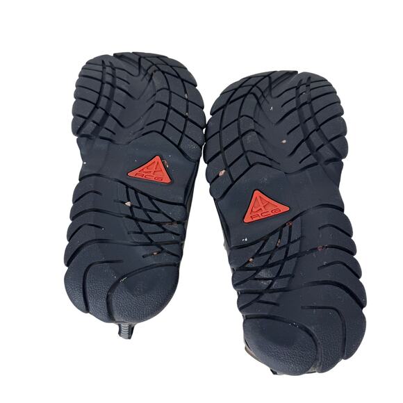 Nike‎ ACG Outdoor Hiking Sandals Leather Slip-On Open Toe Tan/Black Mens Size 7 main image 5